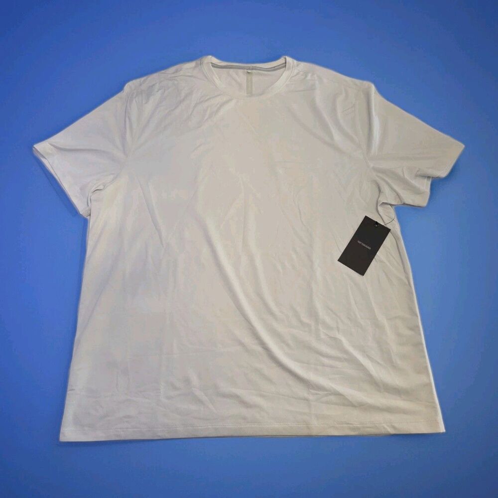 NWT Ten Thousand Versatile Tee White Performance Training Tee Men's  XL Read